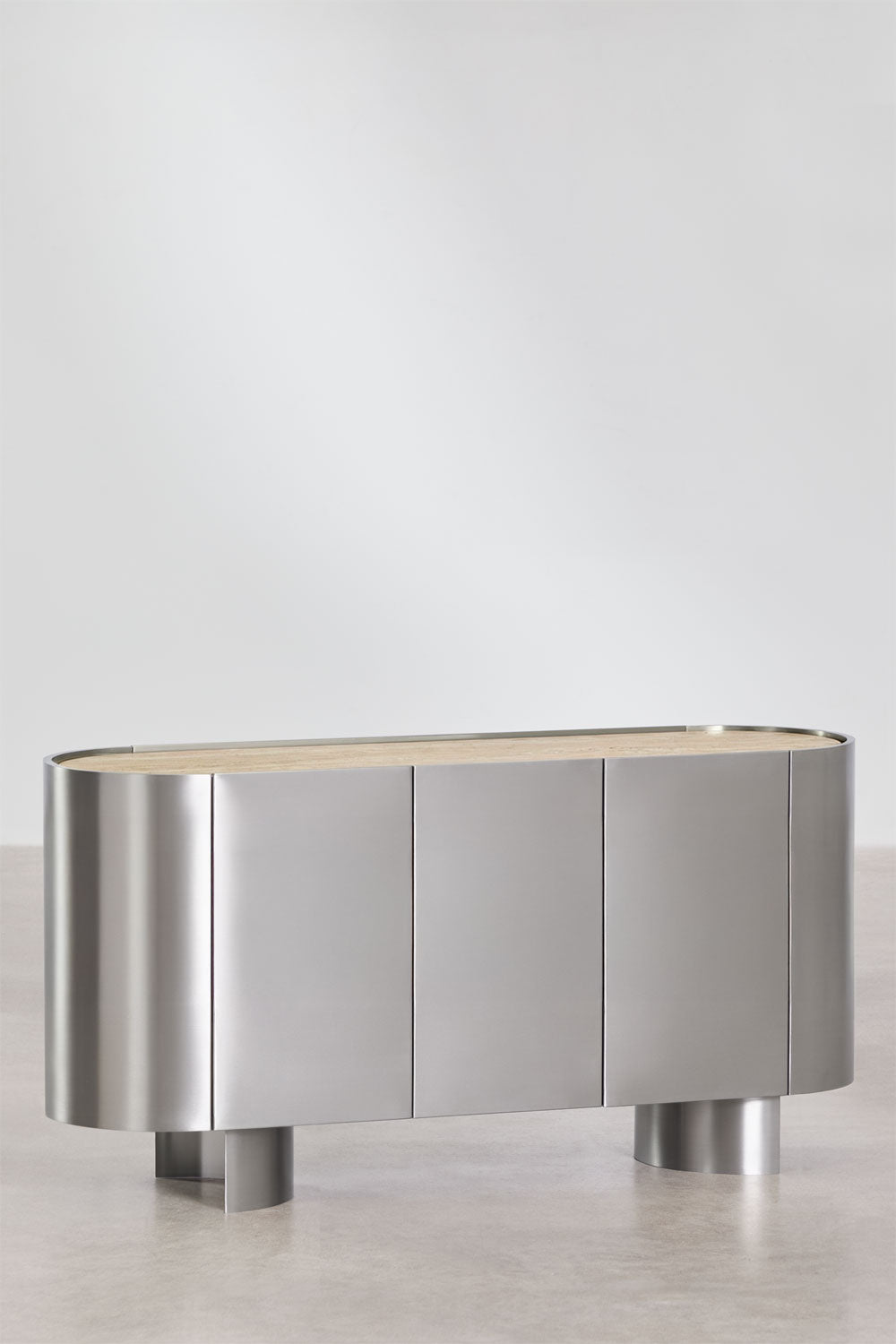 Bufetas LAIMA, 160x40 cm, travertinas