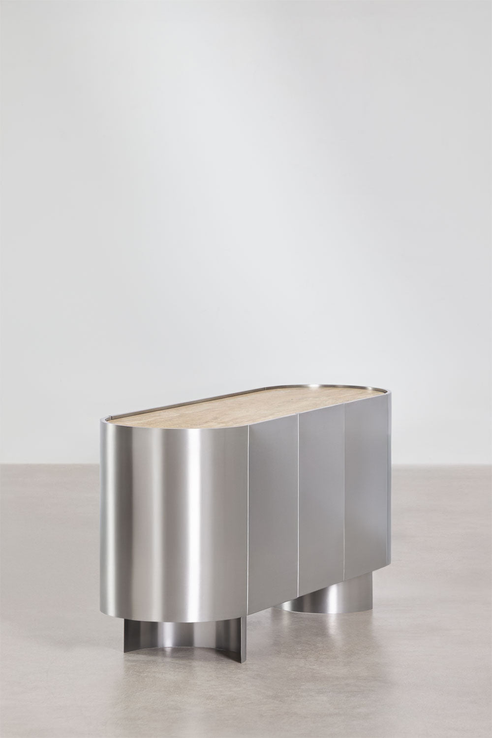 Bufetas LAIMA, 160x40 cm, travertinas