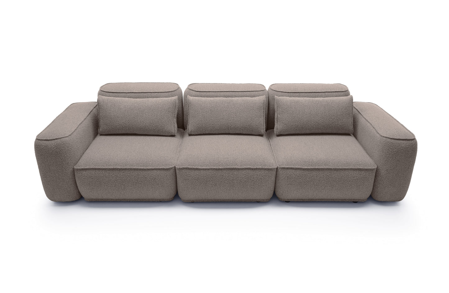 Sofa BILLY 3-vietė, bouclé antilopės