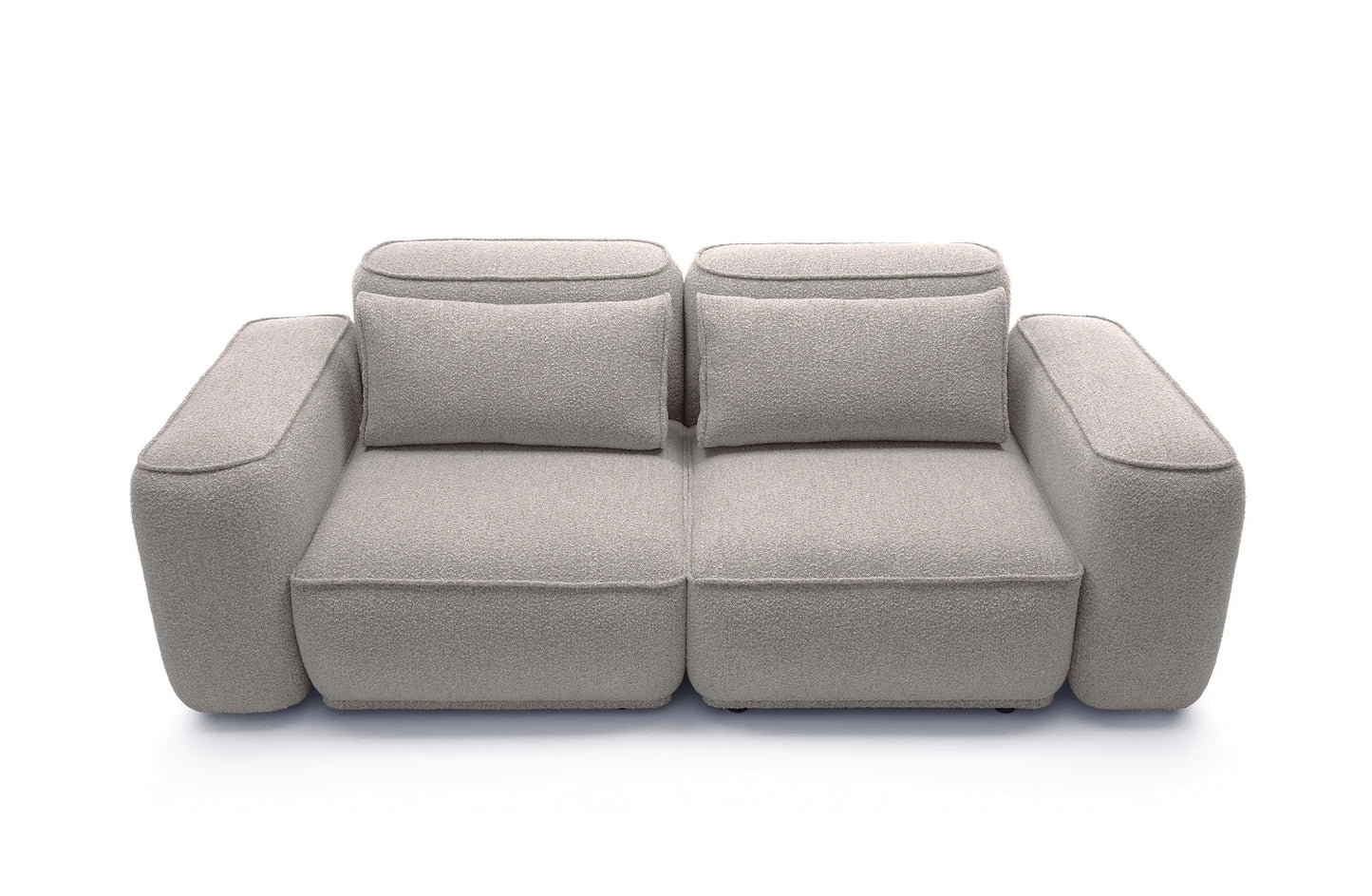 Sofa BILLY 2-vietė, bouclé linų