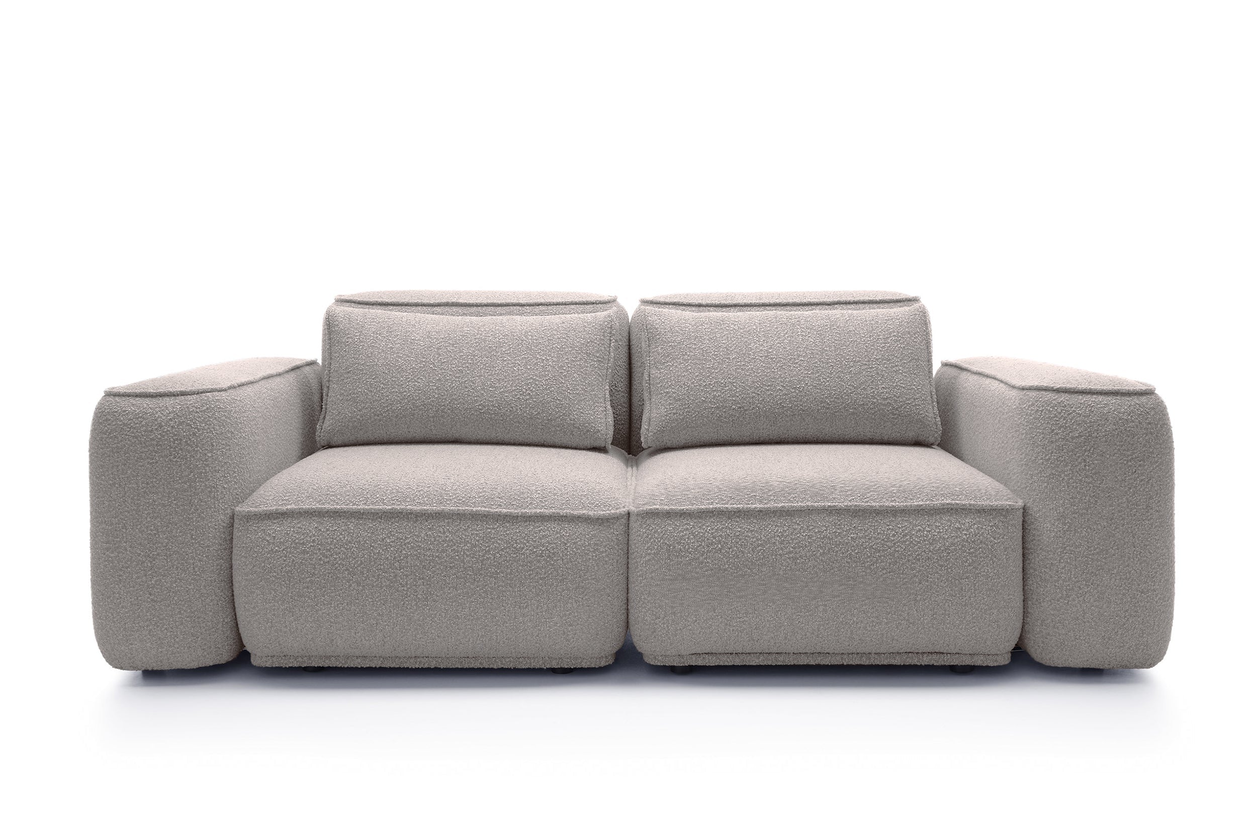 Sofa BILLY 2-vietė, bouclé linų