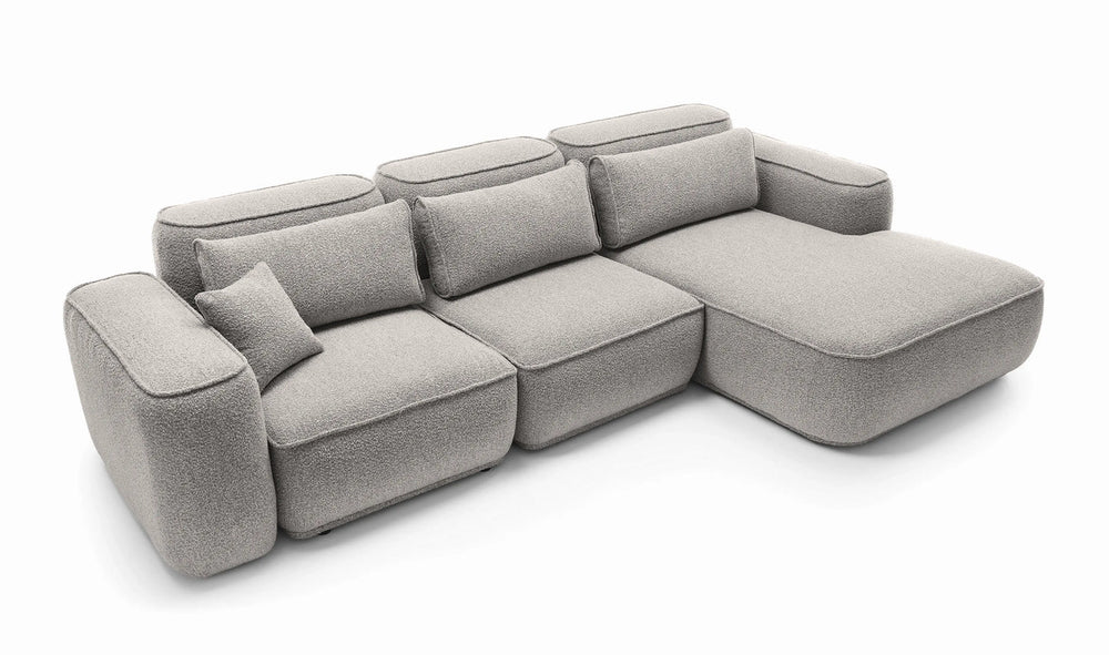 Kampinė sofa BILLY, pilka