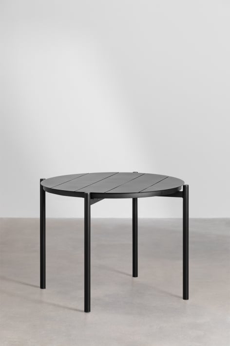 Aukšta lauko kėdė ALERO, balta, 75 cm