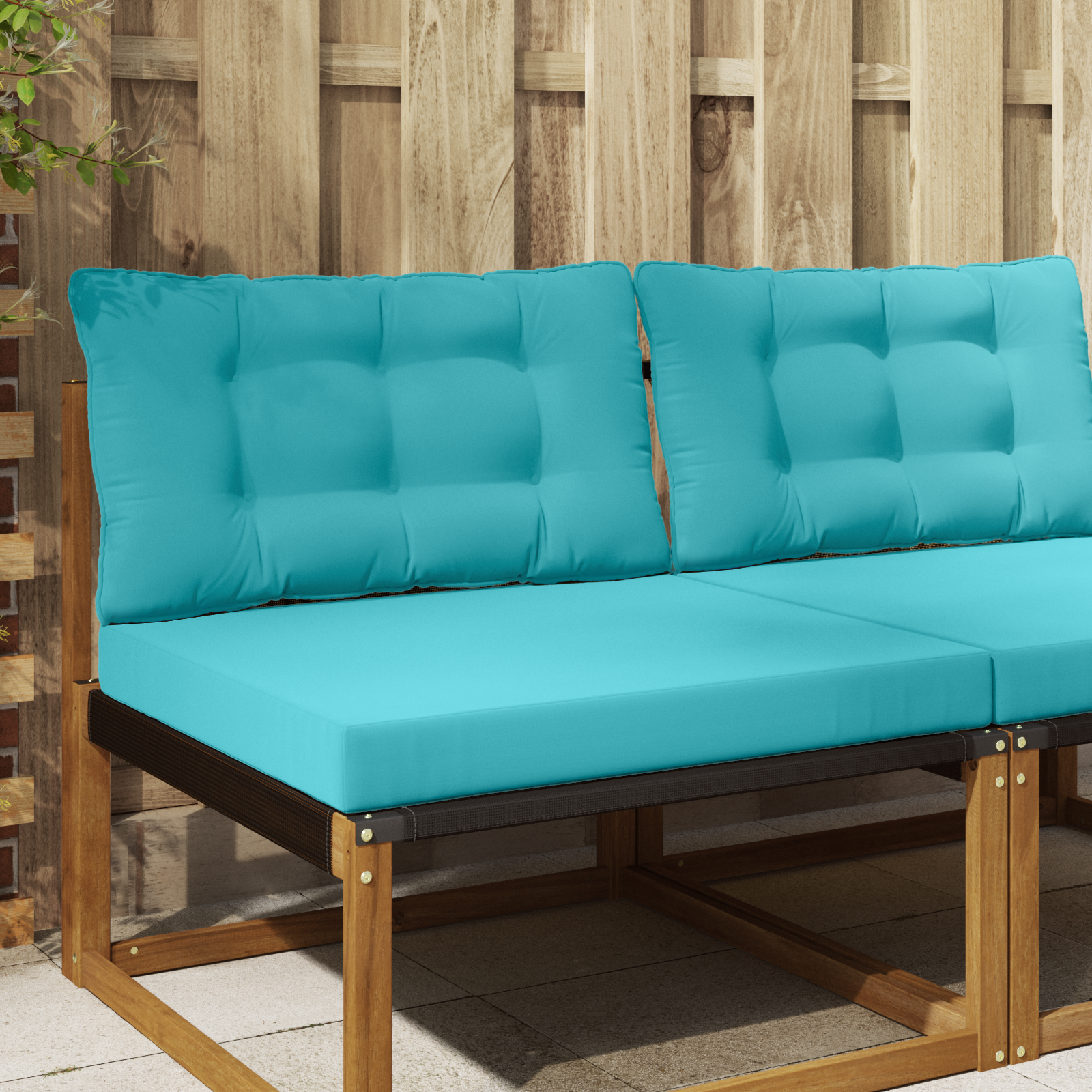 Lauko sofa pagalvėlė 2 pcs Turkio Poliesteris