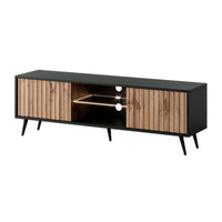 TV spintelė MAGNUS, juoda, 135 cm