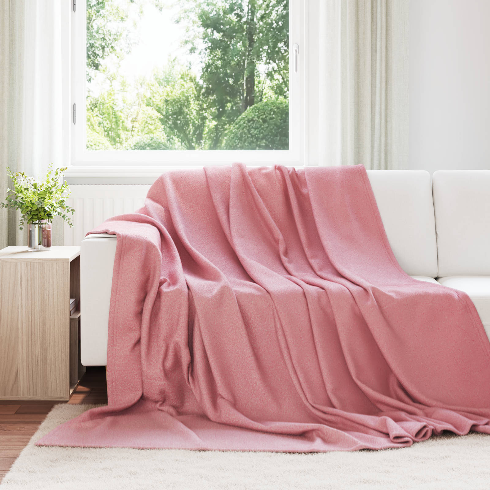 Mesti antklodės 24 pcs Rožinė 240 x 220 cm Flysas