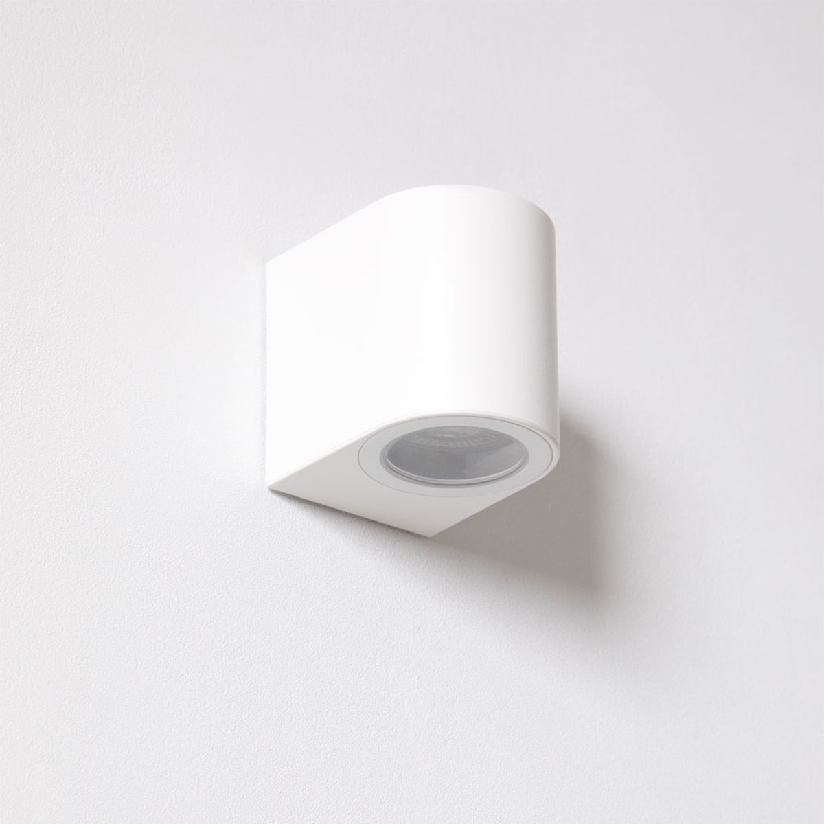 XILVEN Outdoor Wall Light, White, Cylindrical