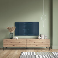 TV staliukas LAMMELO, ąžuolo, 175 cm