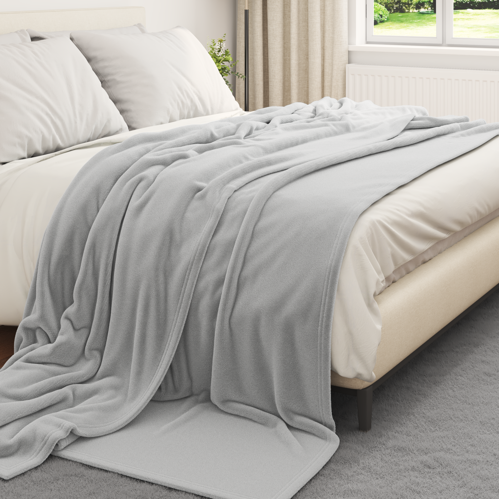 Mesti antklodės 6 pcs Pilka 220 x 240 cm Flysas