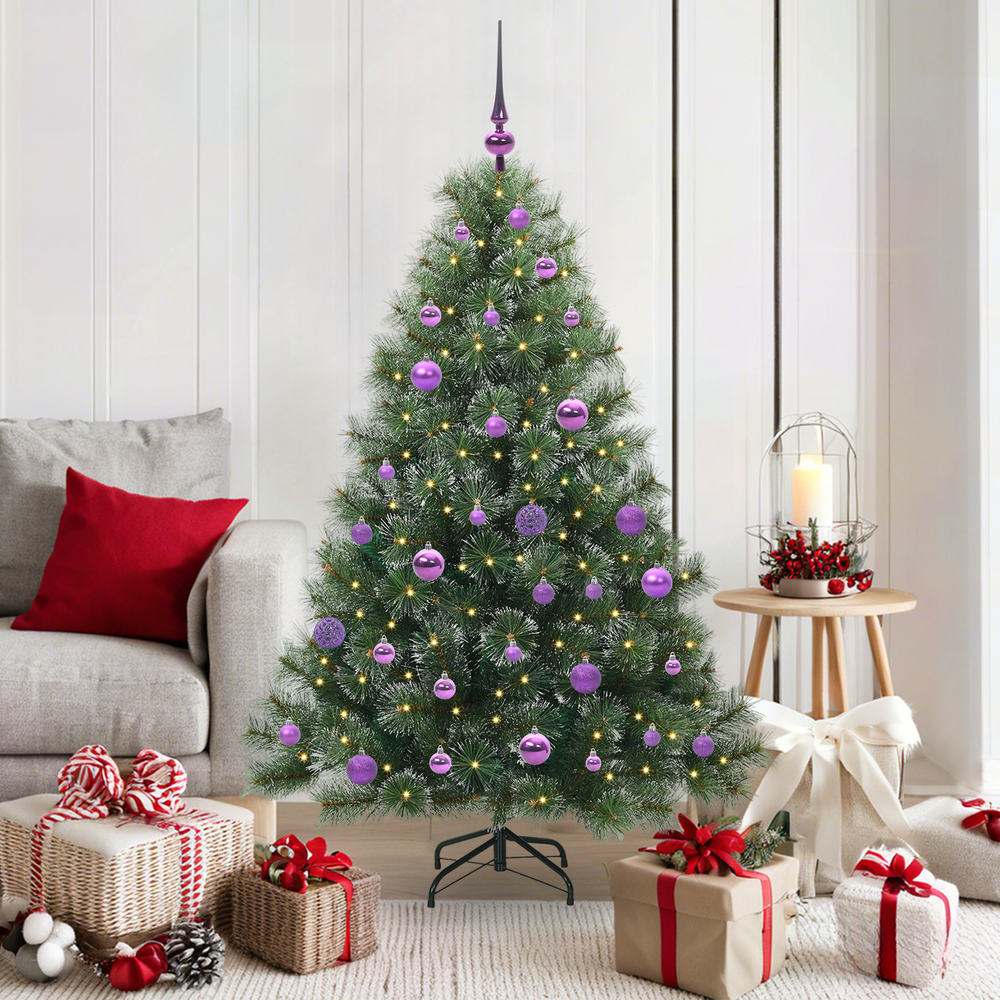 Artificial Christmas tree AURORA SHINE, with 150 LED Green 150 cm. and