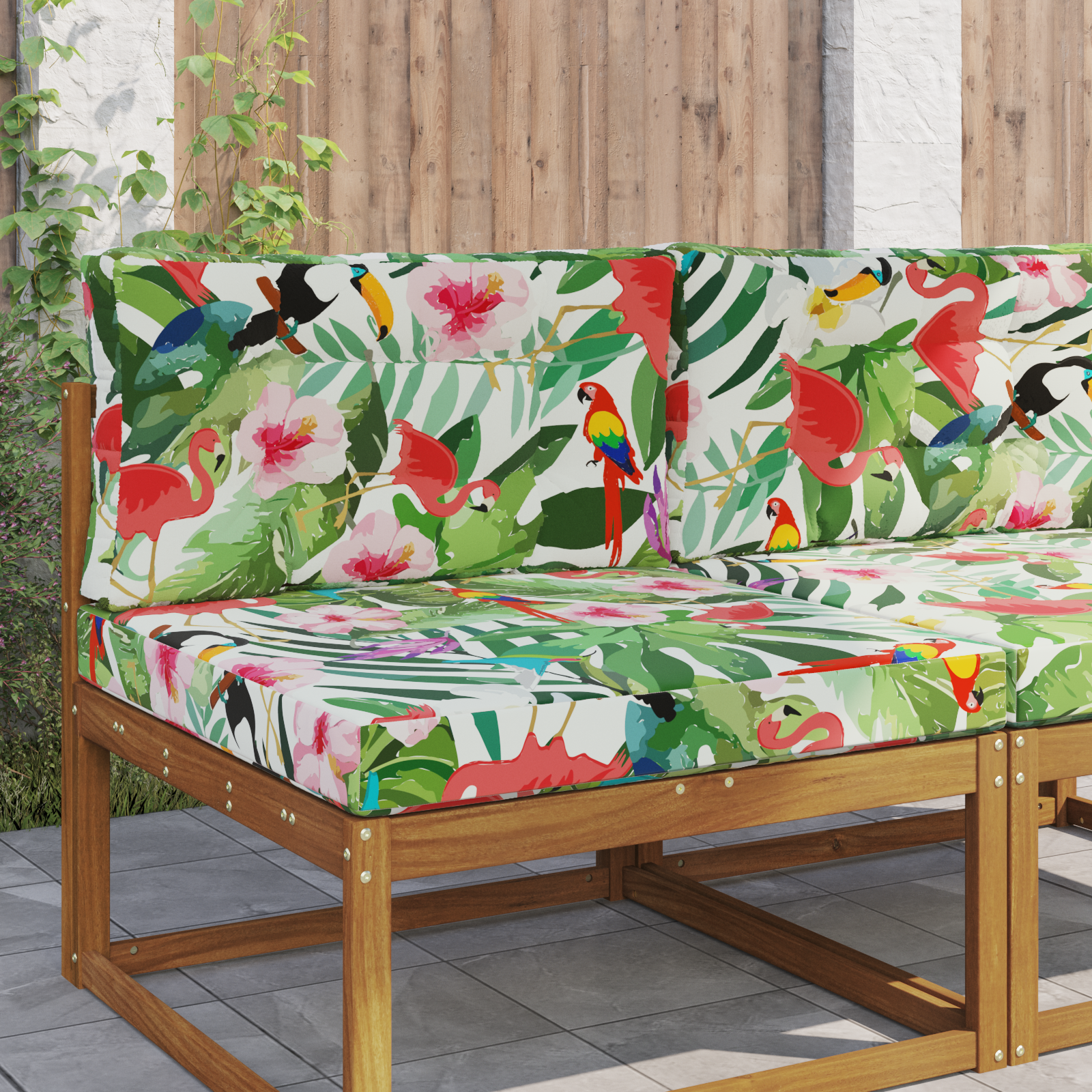 Lauko sofa pagalvėlė 2 pcs spalvingas Poliesteris