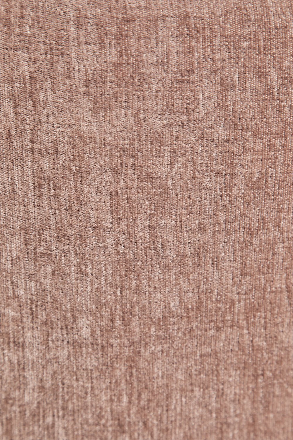 SOLUARO dining chair with armrests, dark wood frame, rose quartz chenille