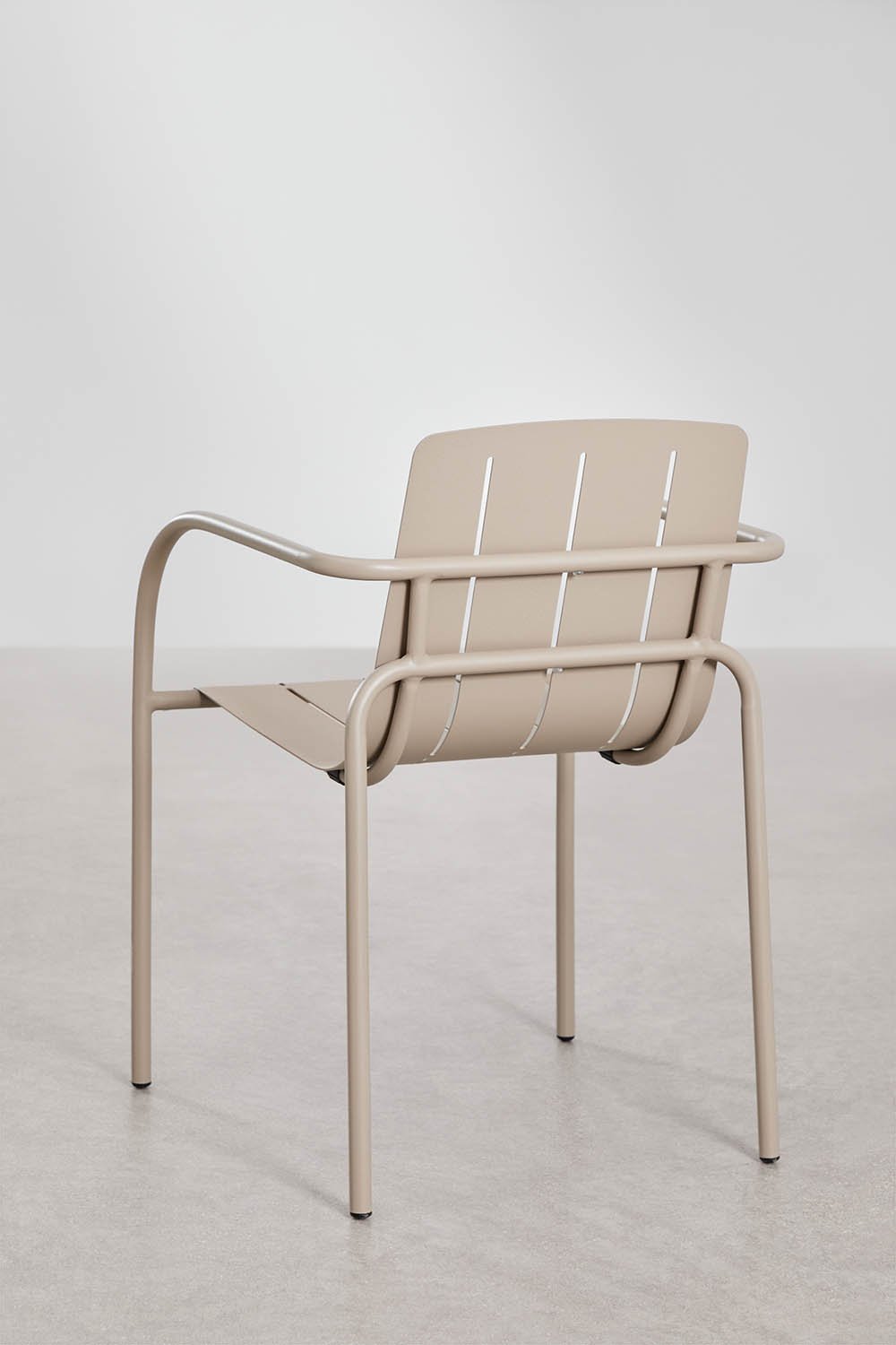 Valgomojo kėdė SOLOIRO su porankiais vaizdas iš šono