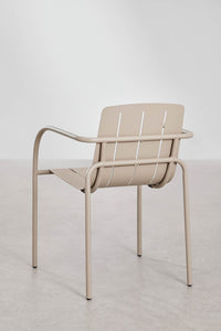 Valgomojo kėdė SOLOIRO su porankiais vaizdas iš šono