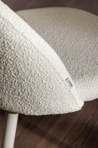 Kėdė FARAURA DELUXE bouclé su stabilia konstrukcija