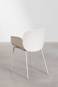 Minimalistinio dizaino valgomojo kėdė DORIURA interjere