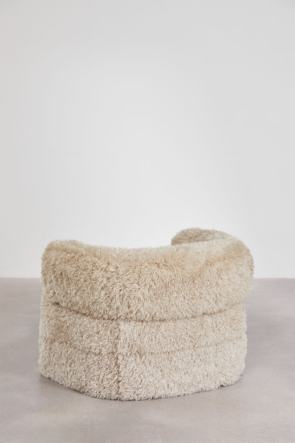 Fotelis NAVAORA, kreminis