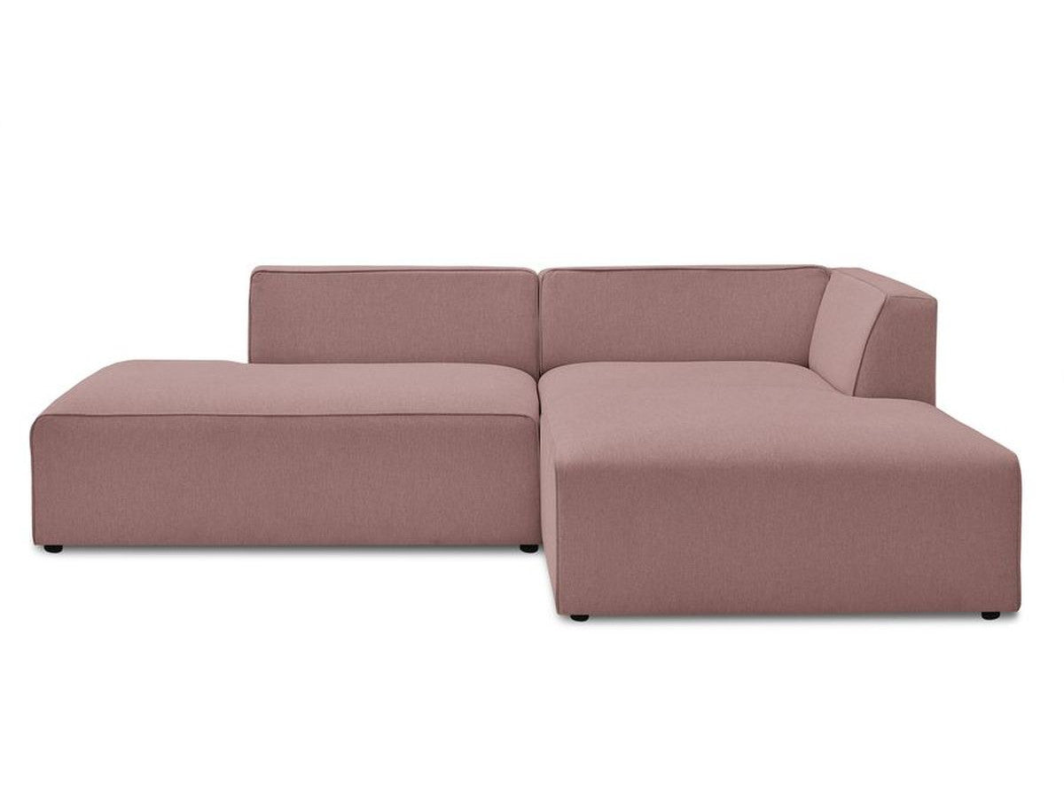 Rožinė kampinė sofa MEGEVE jaukioje poilsio zonoje