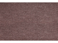 Kampinė modulinė sofa MEGEVE, rožinė, su pufu vaizdas iš šono