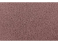 Kampinė sofa MONT-BLANC su pufu, rožinė su pufu