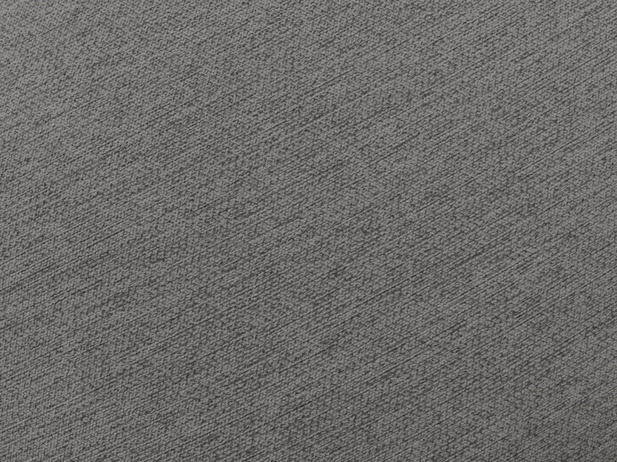 Kampinė sofa MONT-BLANC su pufu, tamsiai pilka su pufu