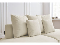 Sofa 3 vietų SAINT-GERMAIN, smėlinė vaizdas iš priekio