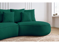 Sofa 3 vietų SAINT-GERMAIN, žalia vaizdas iš šono