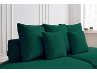 Sofa 3 vietų SAINT-GERMAIN, žalia vaizdas iš priekio