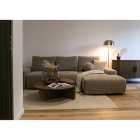 Kampinė sofa LIVA namų aplinkoje