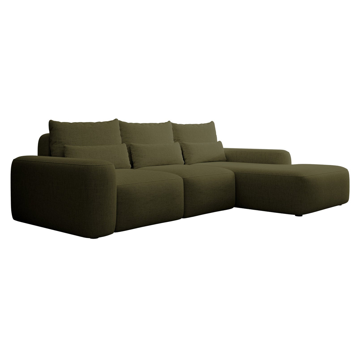 Kampinės sofos LIVA mini atspalvio detalė