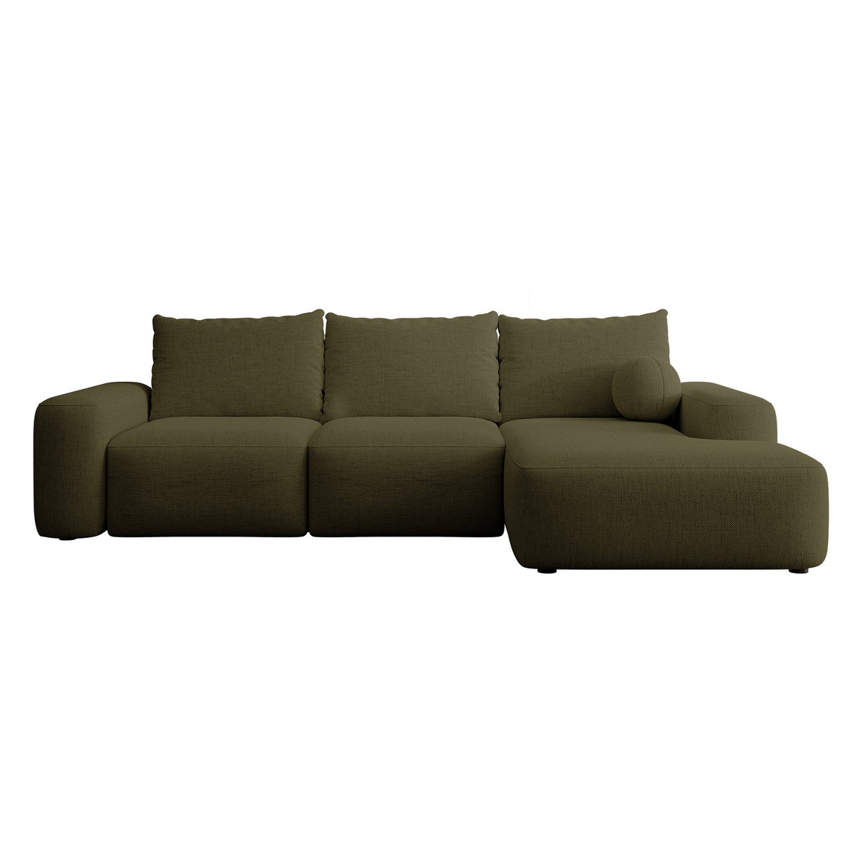 Kampinė sofa LIVA, alyvuogių