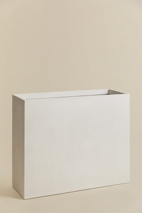CERO Square Outdoor Coffee Table, Beige Cement