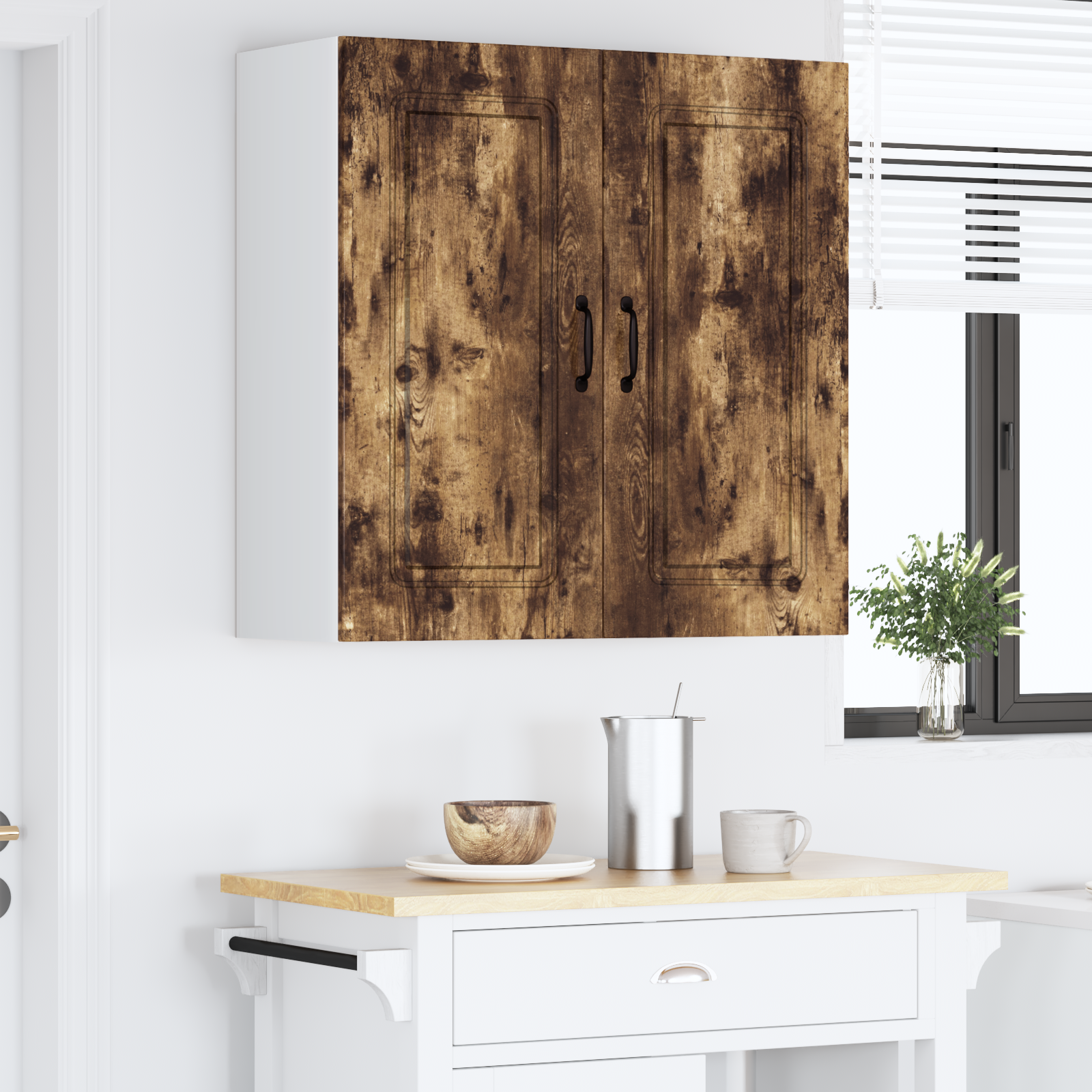 Virtuvės spintelė Kalmar Rūkyta ąžuolas 80 x 31 x 80 cm