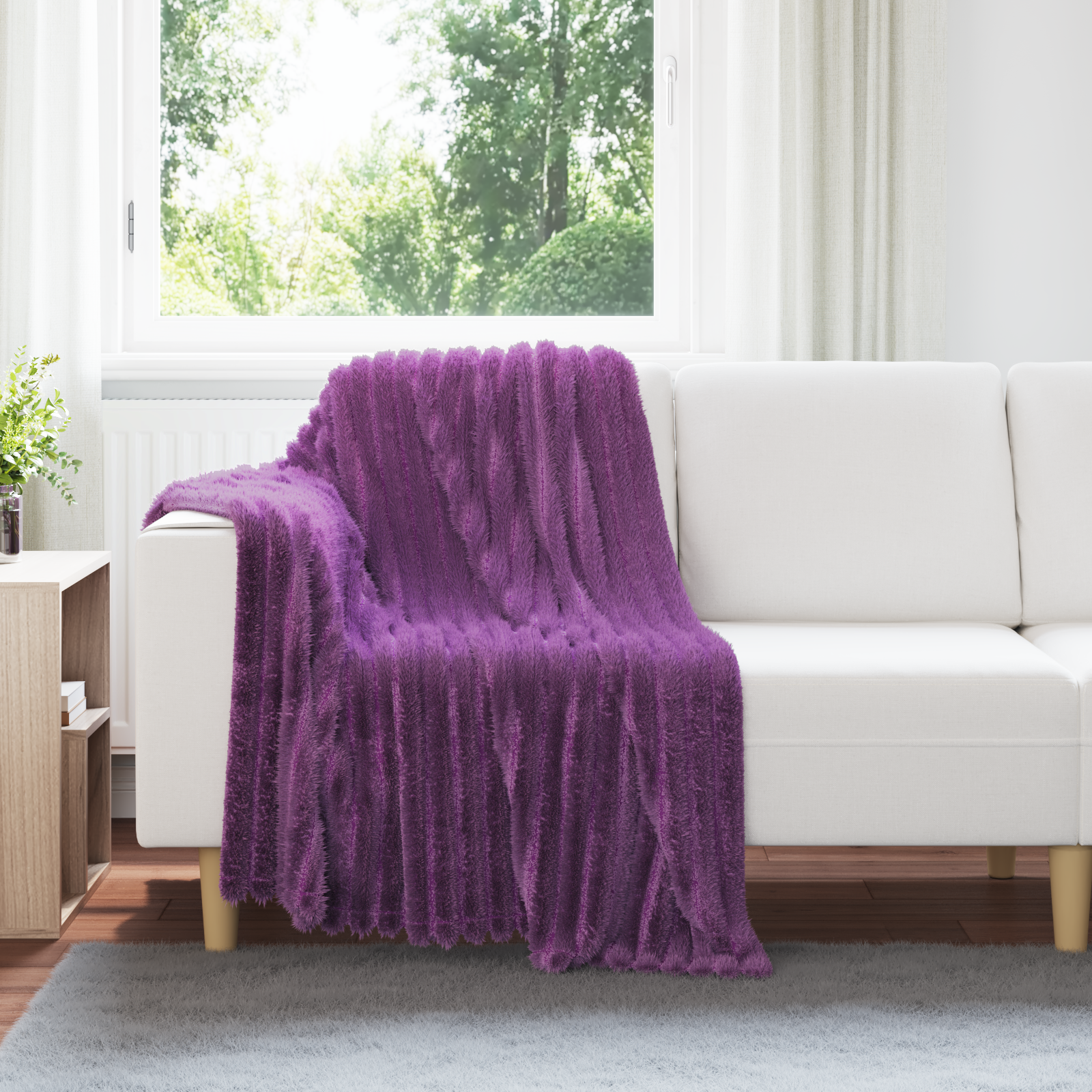 Dekas 6 gab. Violets 150 x 130 cm Flysas