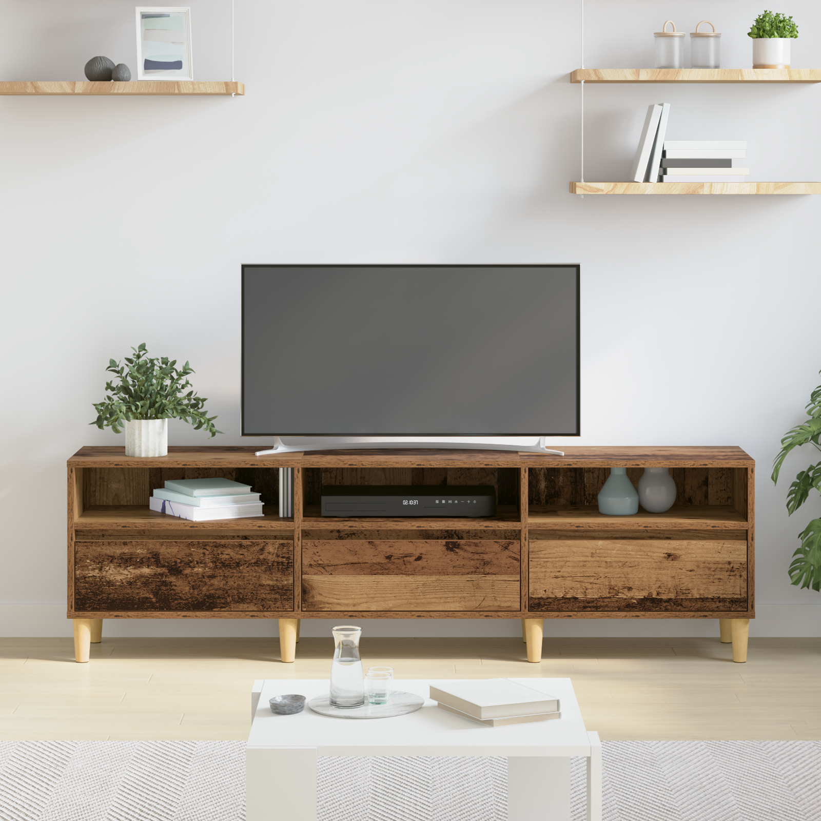 Televizoriaus spintelė Senovinis medis 150 x 30 x 45 cm