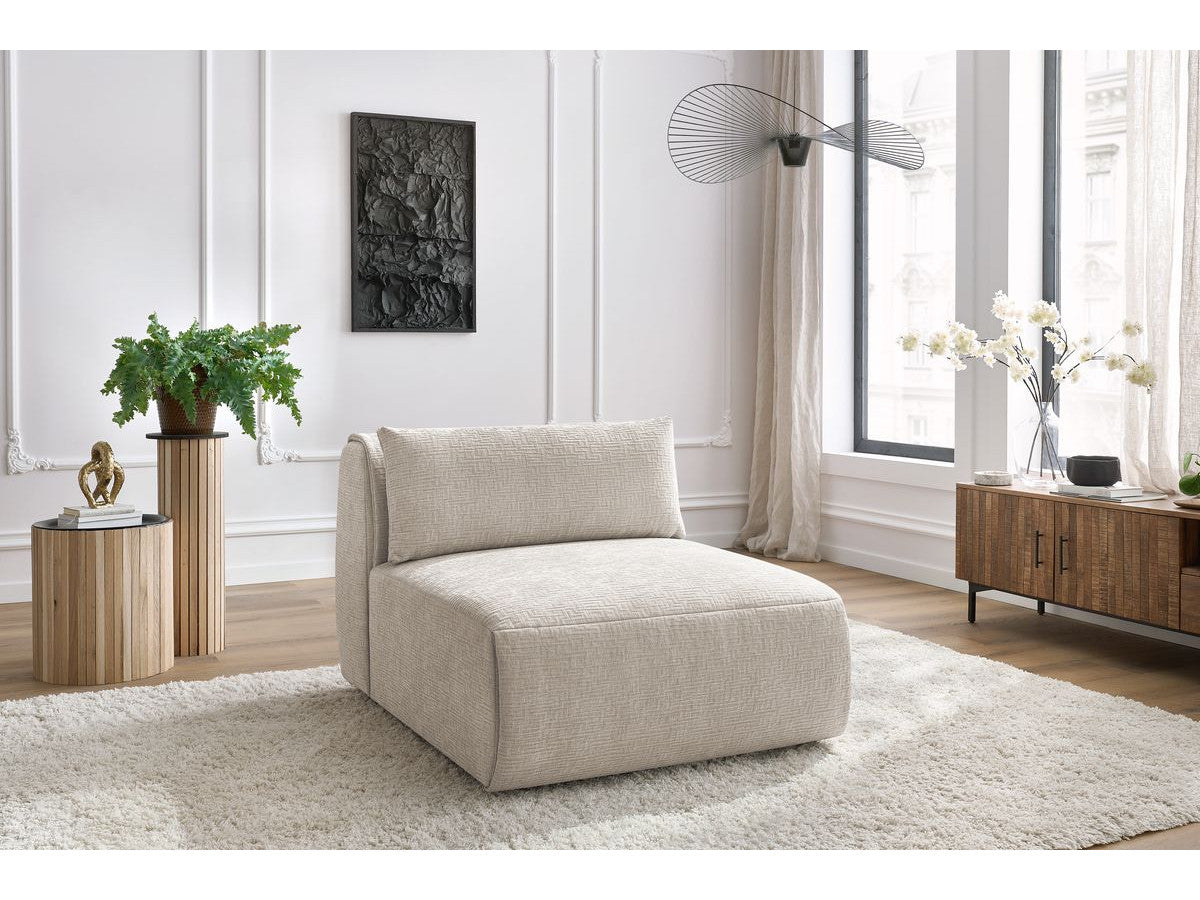 Modulis JEANNE, smėlinė su pufu