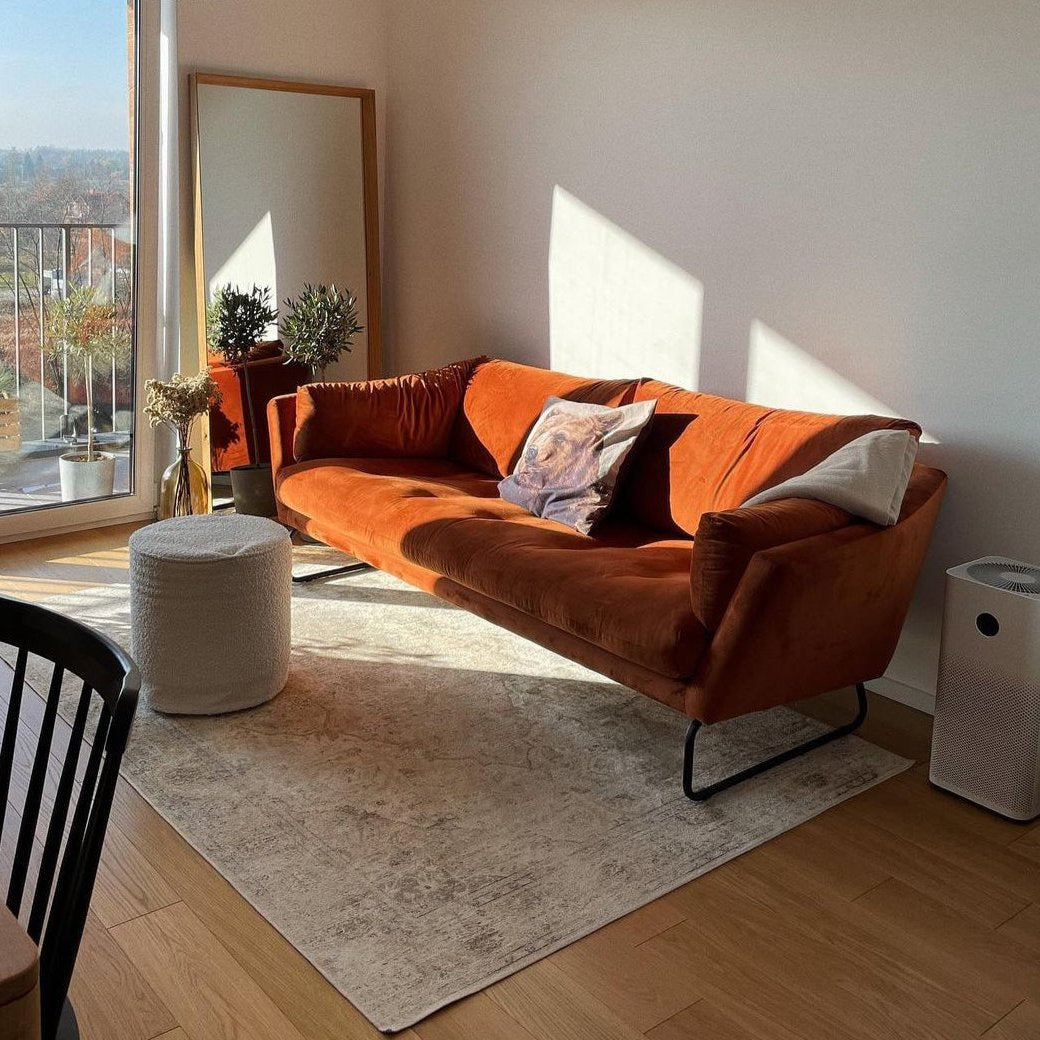 3 vietų sofa YOKO, konjako spalvos
