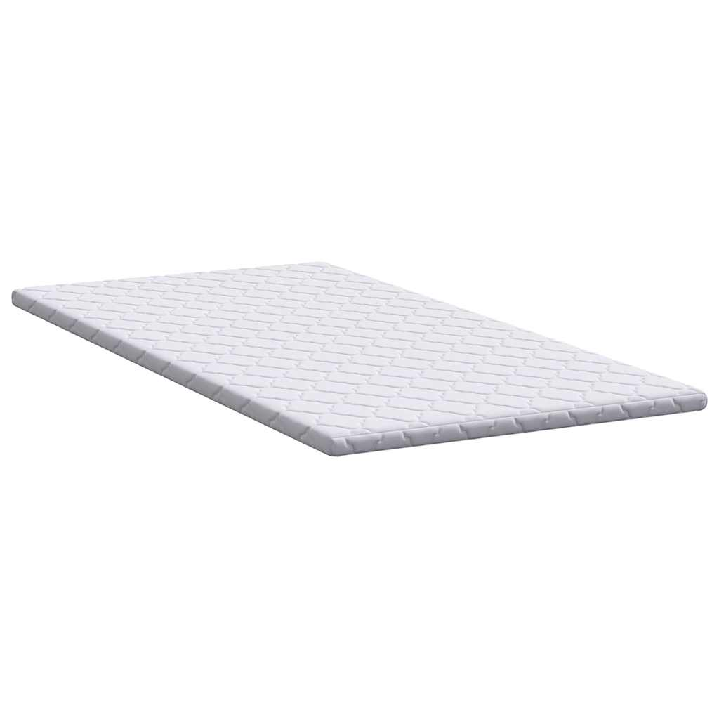 Čiužinio pagalvėlės Balta 90 x 190 cm Be klijų poliesteris - Namų Idėja