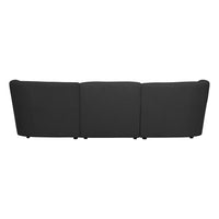 "Coco" 3 vietų sofa, BouclÉ, tamsiai pilka - Namų Idėja