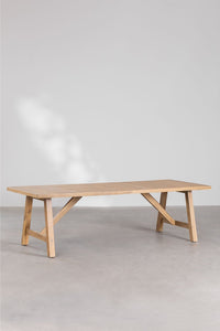 Rinkinys TERIUNO 260x100 cm su 10 kėdžių svečių priėmimui