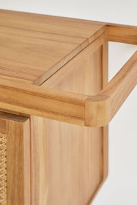 Komplektas ZIVIARA vaizdas iš šono su integruotu laikymu