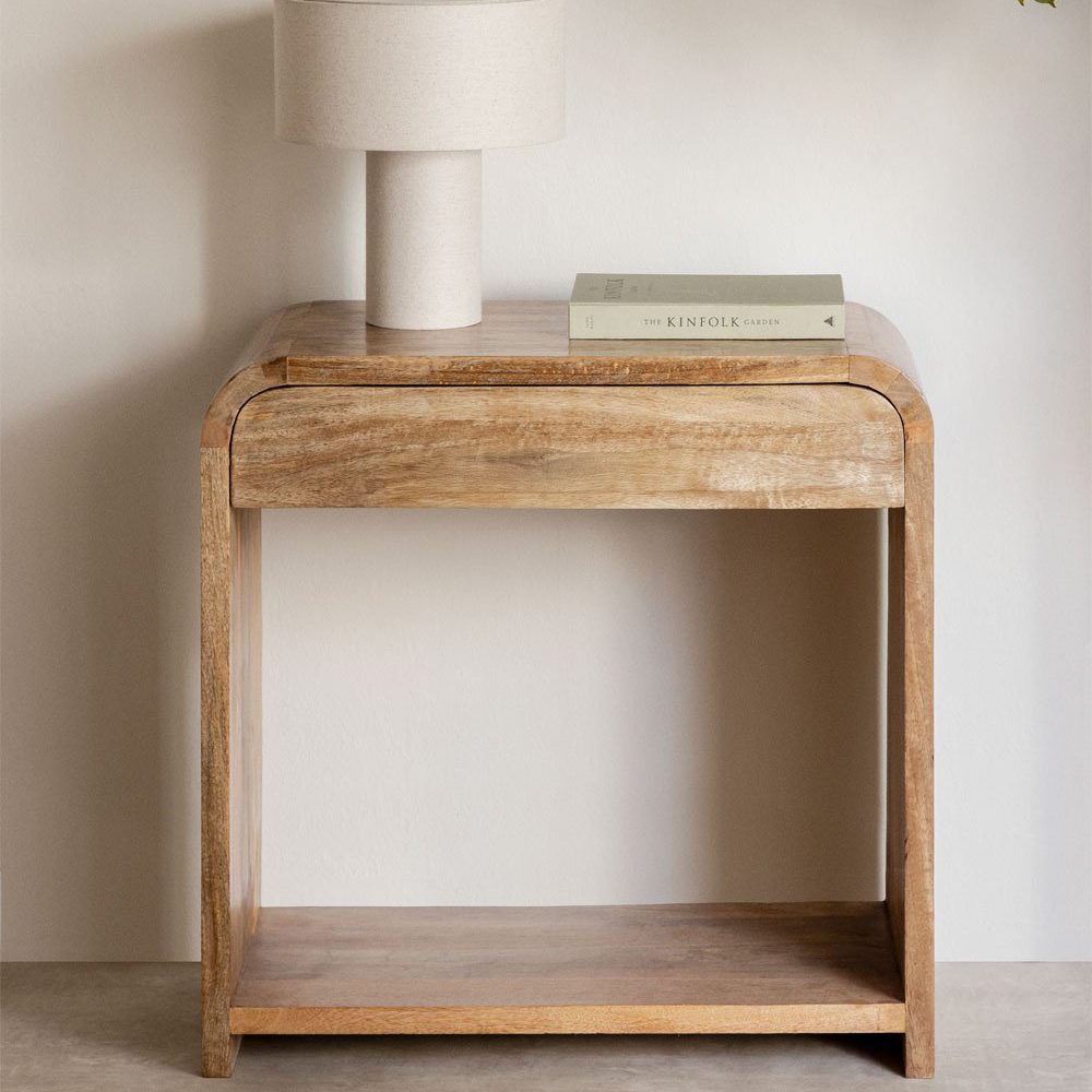 Konsole JARAINO, mango koks un MDF