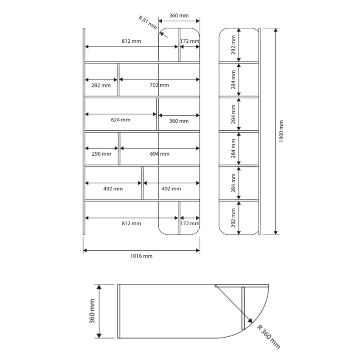 Lentyna CONTLE, smėlinė, 102 cm – audinio tekstūra iš arti