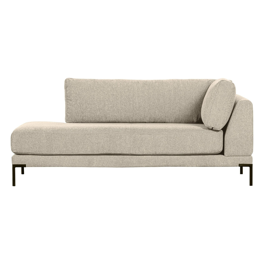 "Couple" dešinės pusės kampinė sofa, smėlio pilka - Namų Idėja