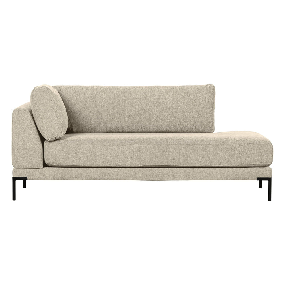 "Couple" kairės pusės kampinė sofa, smėlio spalva - Namų Idėja