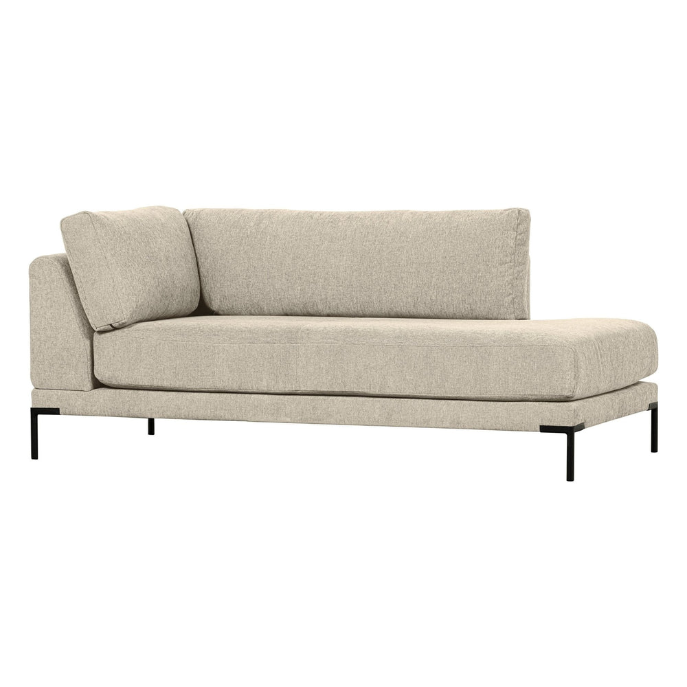 "Couple" kairės pusės kampinė sofa, smėlio spalva - Namų Idėja
