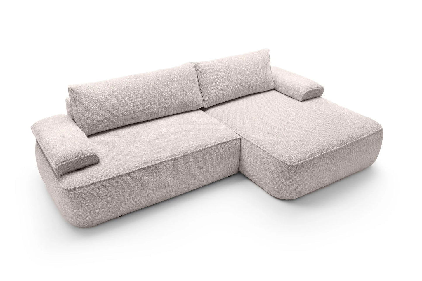 Kampinė sofa COLINA, kreminė, Mora 24