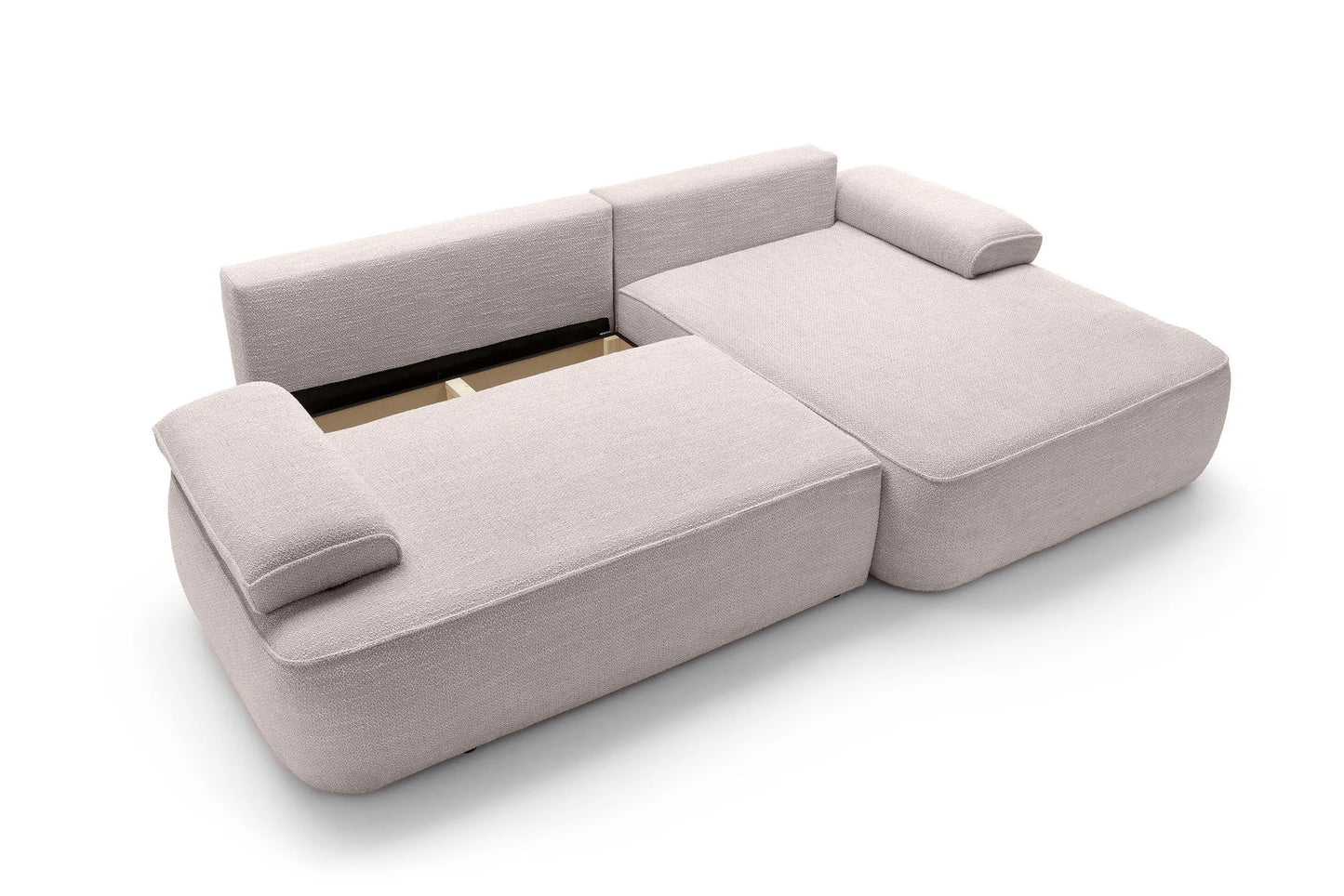 Kampinė sofa COLINA, kreminė, Mora 24