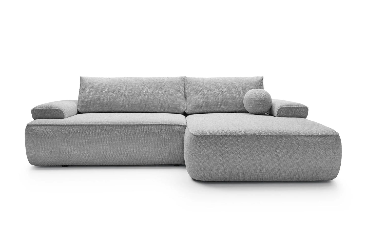 Kampinė sofa COLINA, pilka, Mora 06