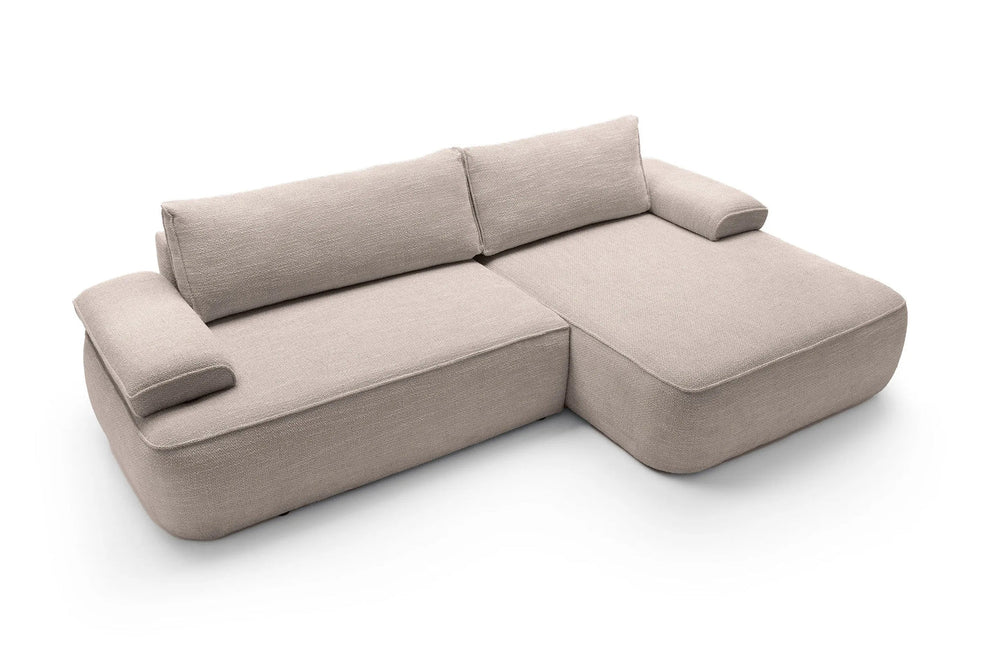 Kampinė sofa COLINA, smėlio ruda, Mora 34